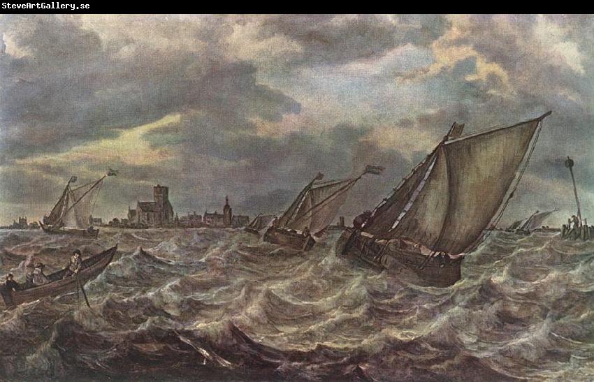 BEYEREN, Abraham van Rough Sea gfhg